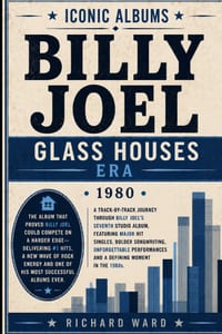 Iconic Albums Billy Joel The Glass Houses Era (1980): A Track-by-Track Journey Through Billy Joel's Seventh Studio Album. Featuring Major Hit Singles, cover