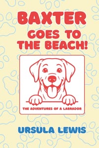 Baxter Goes to the Beach: The Adventures of a Labrador and his Friends. Book 1 cover