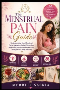 The Menstrual Pain Guide: Understanding Your Menstrual Cycle, Managing Period Discomfort, Supporting Hormonal Wellness, and Caring for Your Body Natur cover