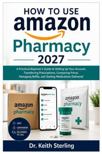 How to Use Amazon Pharmacy 2027: A Practical Beginner's Guide to Setting Up Your Account, Transferring Prescriptions, Comparing Prices, Managing Refil cover