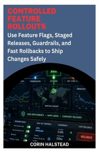 Controlled Feature Rollouts: Use Feature Flags, Staged Releases, Guardrails, and Fast Rollbacks to Ship Changes Safely cover
