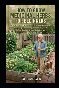 How To Grow Medicinal Herbs For Beginners: A Practical 2026 Guide to Planning, Planting, Growing, Harvesting, Preserving, and Safely Using a Home Herb cover