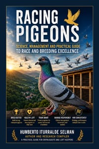 Racing Pigeons: A Practical Guide to Breeding, Loft Management, Health, Training, and Competition cover