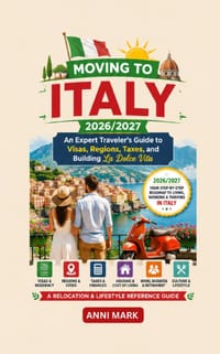 Moving to Italy 2026/2027: An Expert Traveler's Guide to Visas, Regions, Taxes, and Building La Dolce Vita cover