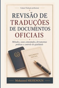 Revisão de Traduções de Documentos Oficiais: Métodos, casos comentados, ferramentas práticas e controle de qualidade cover