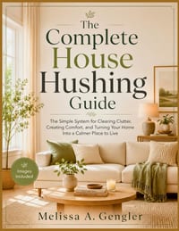 The Complete House Hushing Guide: The Simple System for Clearing Clutter, Creating Comfort, and Turning Your Home Into a Calmer Place to Live. (Images cover