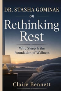 DR. STASHA GOMINAK on Rethinking Rest: Why Sleep Is the Foundation of Wellness cover