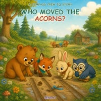 Who Moved the Acorns?: A Compass Crew Mystery About Clues, Deduction, and Fair Thinking for Kids Ages 4-8 cover