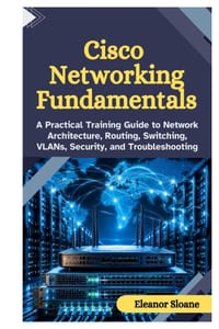 Cisco Networking Fundamentals: A Practical Training Guide to Network Architecture, Routing, Switching, VLANs, Security, and Troubleshooting cover