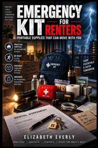 Emergency Kit for Renters: portable supplies that can move with you cover