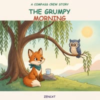 The Grumpy Morning: A Compass Crew Story About Mood Awareness And Responsibility for Kids Ages 4-8 cover
