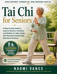 Tai Chi for Seniors: A Step-by-Step Guide to Improve Balance, Flexibility, and Mobility for Older Adults with Illustrated Gentle Daily Movement Routin cover