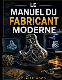 Le Manuel Du Fabricant Moderne: Explication de l'impression 3D avec FreeCAD, Blender, Autodesk Fusion 360, Lightburn et Bambu Lab cover