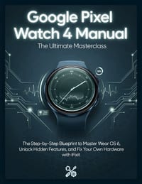 Google Pixel Watch 4 Manual: The Ultimate Masterclass: The Step-by-Step Blueprint to Master Wear OS 6, Unlock Hidden Features, and Fix Your Own Hardwa cover