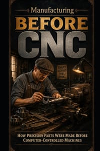 Manufacturing Before CNC: How Machinists Built Precision, Repetition, and Mass Production Before Digital Control cover