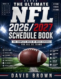 NFL 2026/2027 schedule book: The complete guide for all 32 teams fixtures throughout the new season cover