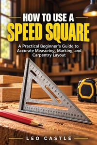 How to use a Speed Square: A Practical Beginner's Guide to Accurate Measuring, Marking, and Carpentry Layout cover
