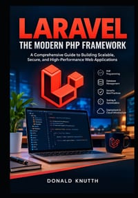 Laravel: THE MODERN PHP FRAMEWORK: A Comprehensive Guide to Building Scalable, Secure, and High Performance Web Applications cover