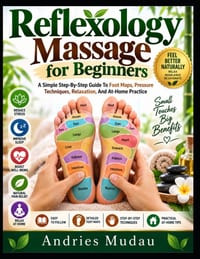 Reflexology Massage For Beginners: A Simple Step-By-Step Guide To Foot Maps, Pressure Techniques, Relaxation, And At-Home Practice cover