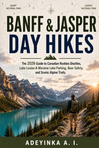 Banff & Jasper Day Hikes: The 2026 Guide to Canadian Rockies Shuttles, Lake Louise & Moraine Lake Parking, Bear Safety, and Scenic Alpine Trails cover