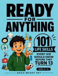 Ready for Anything: 101 Life Skills Every Kid Should Know Before They Turn 13 (Ages 8-12) cover