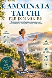 Camminata Tai CHI Per Dimagrire: La guida scientificamente provata e senza stress per un movimento dolce, un metabolismo consapevole e un benessere du cover