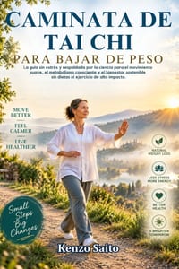 Caminata de Tai CHI Para Bajar de Peso: La guía sin estrés y respaldada por la ciencia para el movimiento suave, el metabolismo consciente y el bienes cover