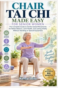 Chair Tai CHI Made Easy for Senior Women: The Complete Guide to Gentle Seated Movements for Better Balance, Joint Health, and Lasting Vitality Without cover