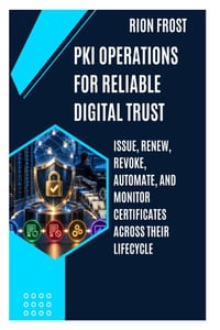 Pki Operations for Reliable Digital Trust: Issue, Renew, Revoke, Automate, and Monitor Certificates Across Their Lifecycle cover
