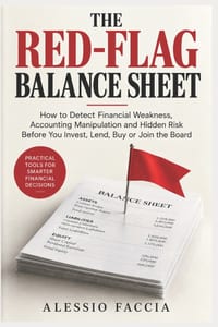 The Red-Flag Balance Sheet: How to Detect Financial Weakness, Accounting Manipulation and Hidden Risk Before You Invest, Lend, Buy or Join the Board cover