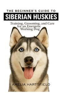 The Beginner's Guide to Siberian Huskies: Training, Grooming, and Care for an Energetic Working Dog cover
