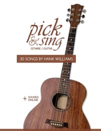 pick & sing - Gitarre / Guitar - 30 Songs by Hank Williams: + Sounds online cover