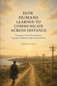 How Humans Learned to Communicate Across Distance: Messengers, Letters, Postal Systems, Telegraphs, Telephones, Radio, and the Internet cover