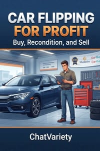 Car Flipping for Profit: Buy, Recondition, and Sell cover