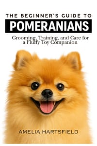 The Beginner's Guide to Pomeranians: Grooming, Training, and Care for a Fluffy Toy Companion cover