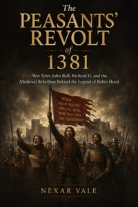 The Peasants' Revolt of 1381: Wat Tyler, John Ball, Richard II, and the Medieval Rebellion Behind the Legend of Robin Hood cover
