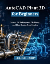 AutoCAD Plant 3D for Beginners: Master P&ID Diagrams, 3D Piping, and Plant Design from Scratch cover