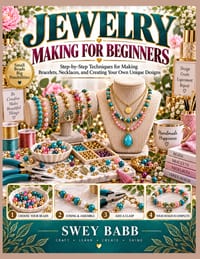 Jewelry Making for Beginners: Step-by-Step Techniques for Making Bracelets, Necklaces, and Creating Your Own Unique Designs cover