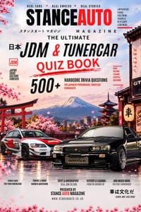 The Ultimate JDM & Tuner Car Quiz Book: 500 Hardcore Trivia Questions cover