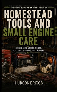 Homestead Tools and Small Engine Care: Keeping Saws, Mowers, Tillers, Generators, and Hand Tools Running cover