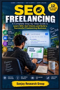 SEO Freelancing: A Complete Step by Step Guide to Learn SEO, Get Clients and Build a Successful Freelancing Business cover