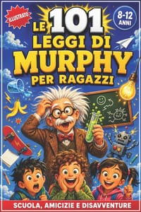Le 101 Leggi di Murphy per Ragazzi: Scuola, Amicizie e Disavventure Illustrate e Divertenti per Scoprire il Lato Positivo degli Imprevisti, Credere in cover