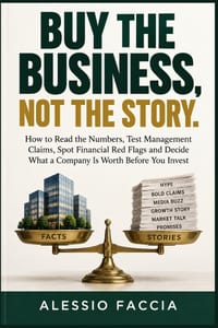 Buy the Business, Not the Story: How to Read the Numbers, Test Management Claims, Spot Financial Red Flags and Decide What a Company Is Worth Before Y cover