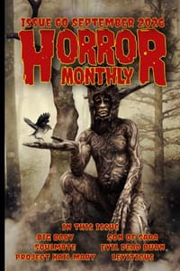 Horror Monthly #60 September 2026 cover