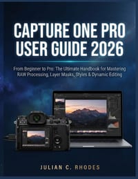 Capture One Pro User Guide 2026: From Beginner to Pro: The Ultimate Handbook for Mastering RAW Processing, Layer Masks, Styles & Dynamic Editing cover