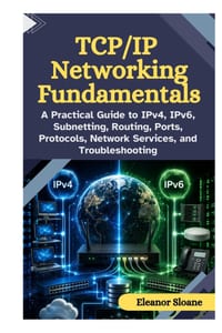TCP/IP Networking Fundamentals: A Practical Guide to IPv4, IPv6, Subnetting, Routing, Ports, Protocols, Network Services, and Troubleshooting cover