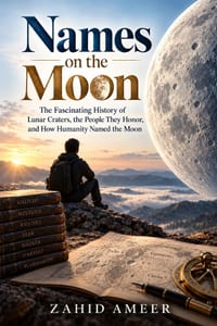 Names on the Moon: The Fascinating History of Lunar Craters, the People They Honor, and How Humanity Named the Moon cover