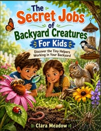 The Secret Jobs of Backyard Creatures For Kids: Discover the Tiny Helpers Working in Your Backyard cover