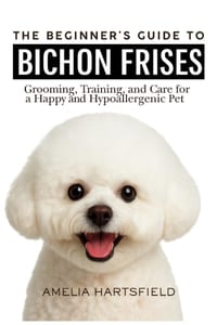 The Beginner's Guide to Bichon Frises: Grooming, Training, and Care for a Happy and Hypoallergenic Pet cover