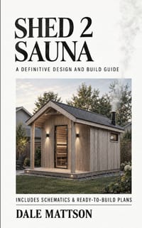 Shed 2 Sauna: A Definitive Design and Build Guide cover